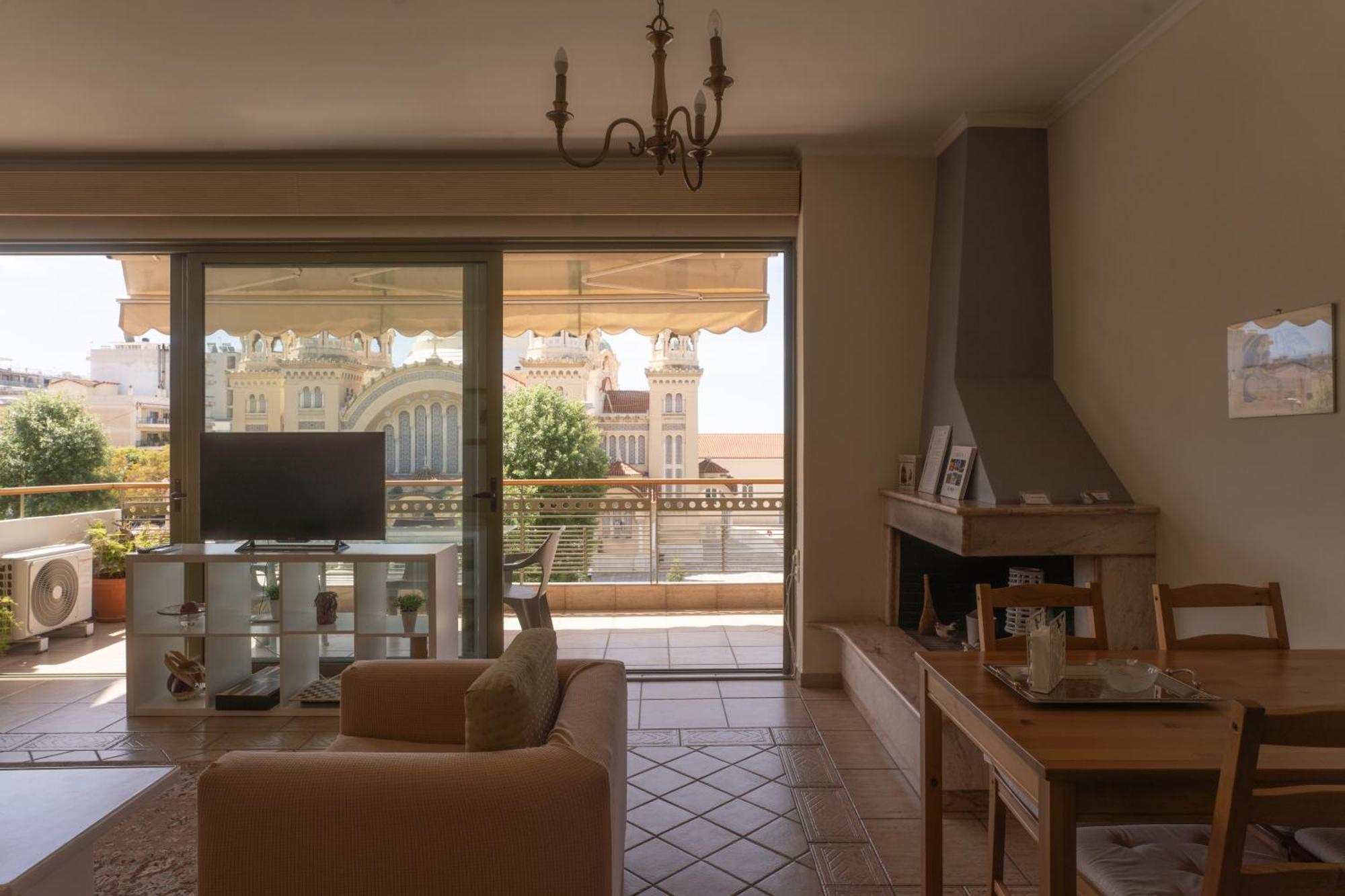 3Bd Apartment In The Center - Self Check In Patras Exterior foto