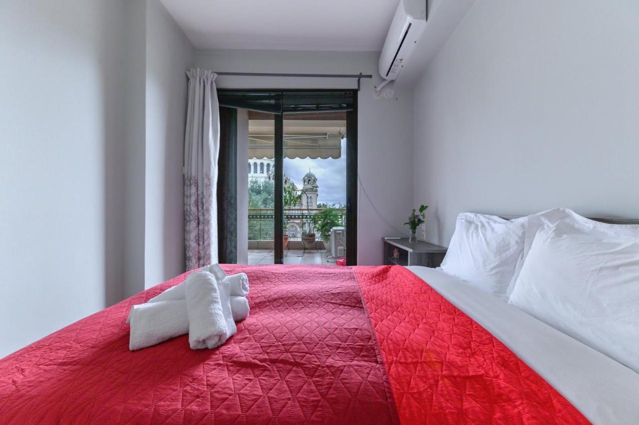 3Bd Apartment In The Center - Self Check In Patras Exterior foto